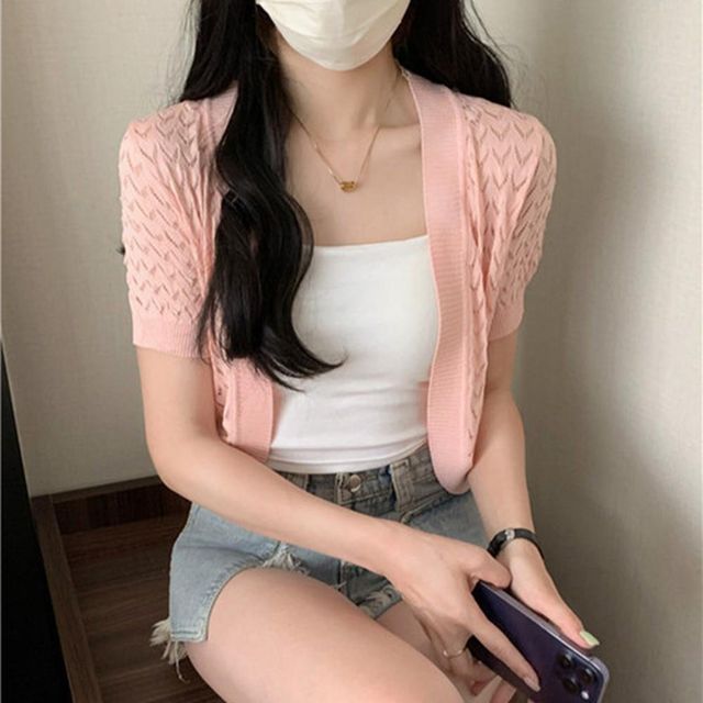 롱가디건 오버핏 자켓 루즈가디건 여자가디건 코디