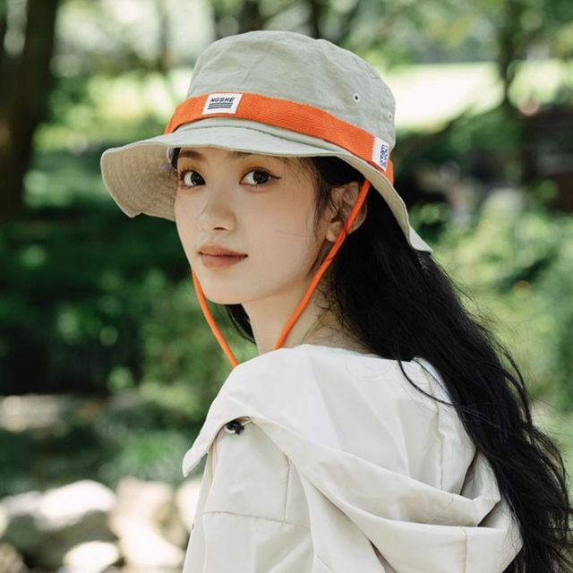 (골라가게) 사파리 여름 모자 컬러라인 버킷햇 선캡 - 이미지 7