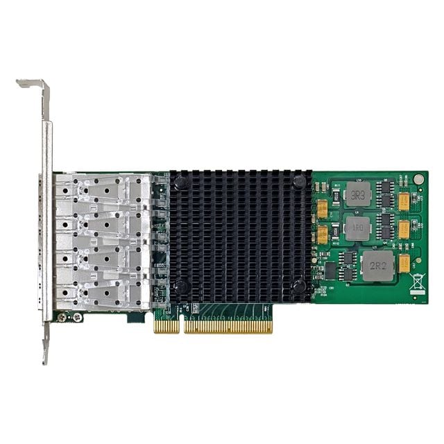 브로드컴 서버용 4포트 랜카드 10G 기가비트 PCIE 쿼드 SFP+ NAS PXE 광패치코드 네트워크 광모듈 데스크탑 - 이미지 7