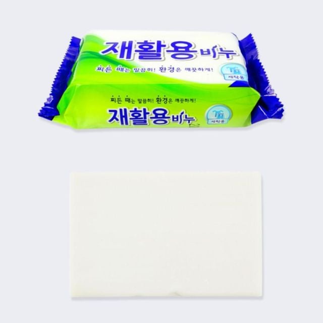 1개 200g 재활용 비누 빨래비누 찌든때 세탁비누 손빨래 세탁 빨래용 비누 세탁용 비누