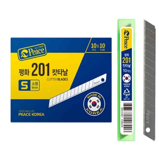 커터칼날 S 100p 커터날 커터칼심 컷터날 컷터칼