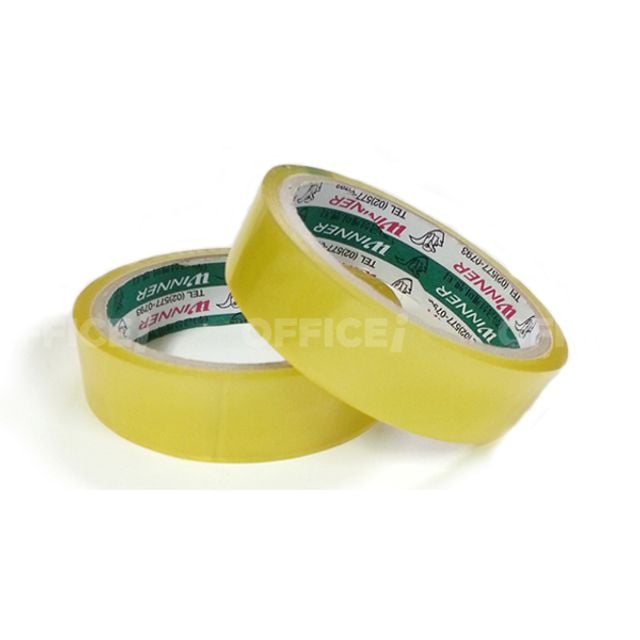투명OPP테이프 2개입 25mm 포장용테이프 박스테이프