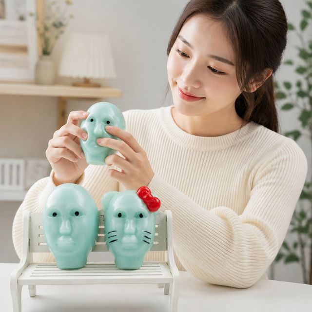 말랑이 스퀴시 볼 장난감 검드롭 실링니도 마시멜로우 추억의 놀이 만들기 - 이미지 1