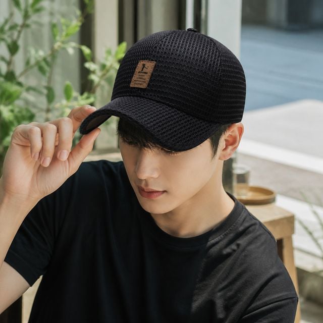 메쉬 야구모자 워터파크 수영장 볼캡 모자 휴가 휴양지용