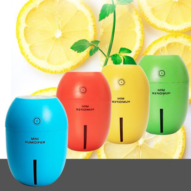 미니 USB 가습기 SH-C103 레몬 - 차량 및 탁상용 무드등