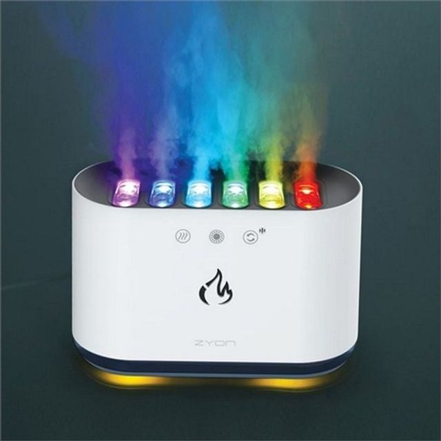불멍 가습기 rgb 가습기 인테리어 멜로디 무드등 사무실 집들이선물 차량용 대용량 테이블 세척 간편 침실