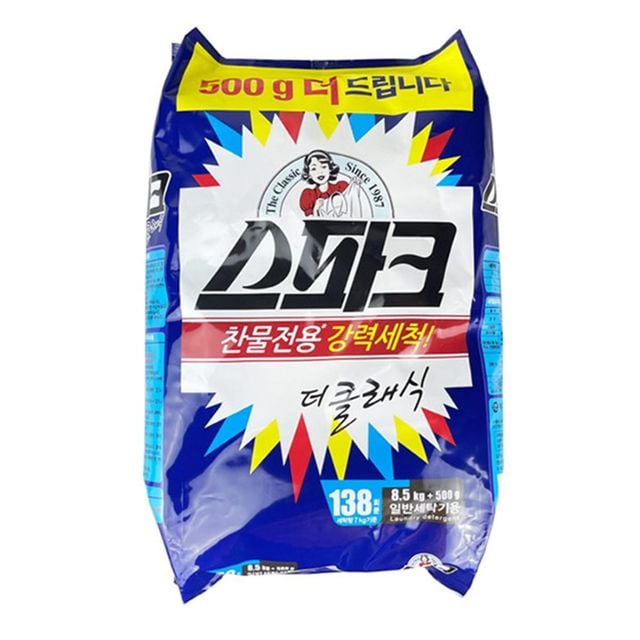 IS-SA 스파크 찬물전용 가루세제 8.5kg + 500g