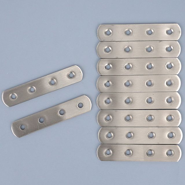 평철 보강 다목적 일자형 꺽쇠 철물 10p - 이미지 5
