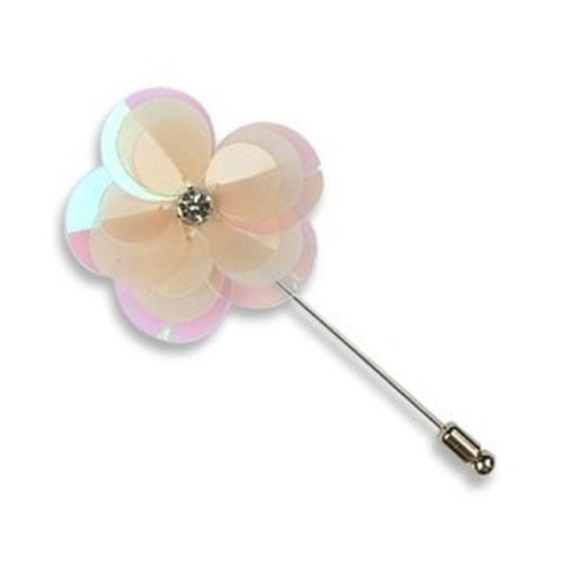 트윙클 살구플라워 부토니에