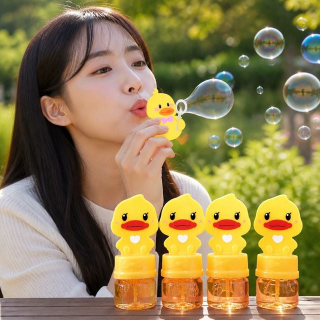 오리 미니 비눗방울 스틱 버블건 유치원 어린이집 생일 답례품 구디백 행사용품