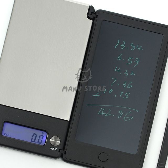 미니전자저울 전자메모패드 LCD 메모패드 전자저울