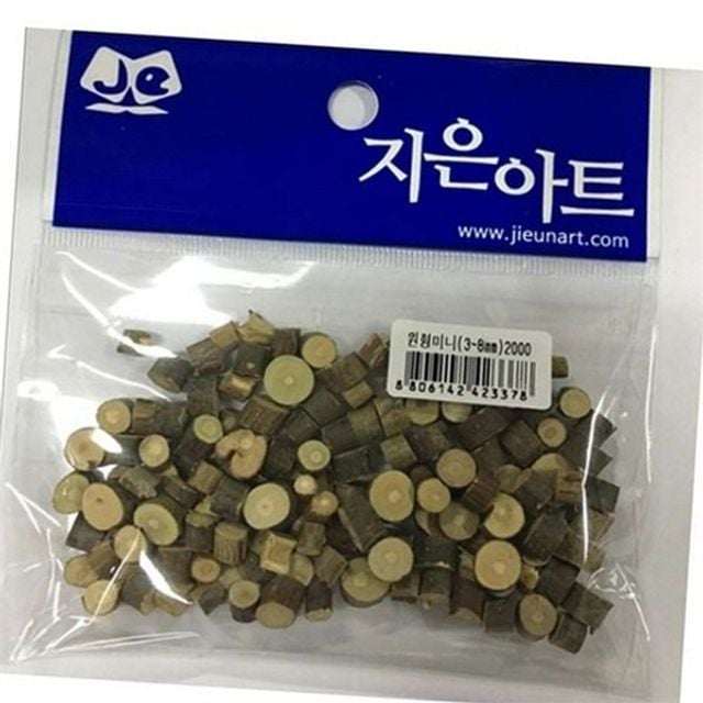 자연소재 우드 슬라이스 꾸미기 원형 나무조각 재료 장식