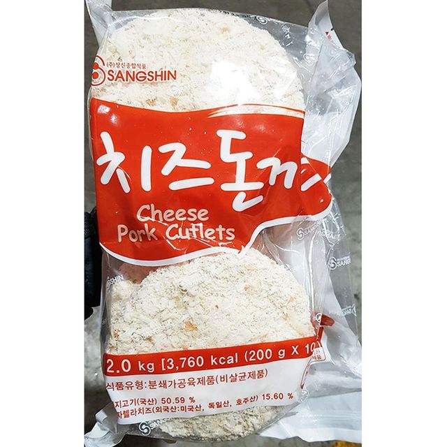 치즈돈까스(상신 200g x10입 2K)