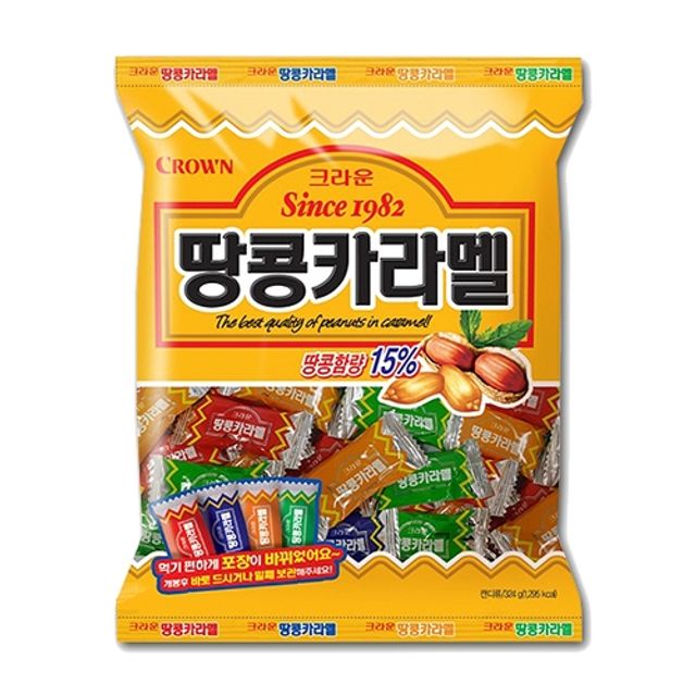 크라운)땅콩카라멜