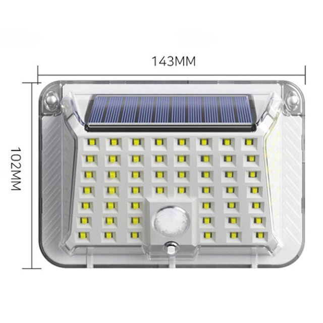 테라스조명 외부정원 센서등 90LED 태양광 벽부등 - 이미지 3