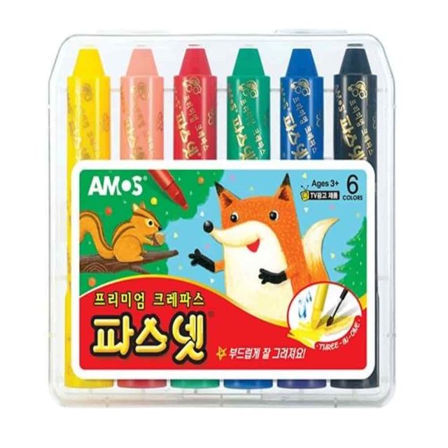 파스넷 6색 미술용품 미술도구세트 그림그리기도구 미술도구