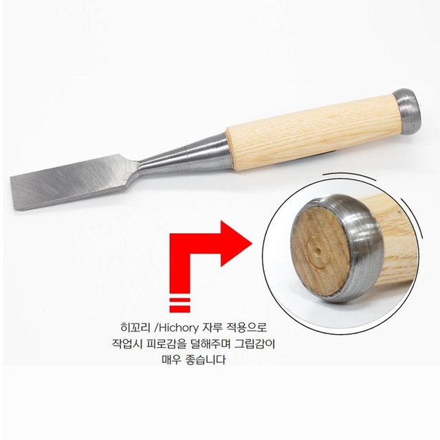 조각도 우드카빙 다가네 조각기 DIY 목공끌 32MM 단품 - 이미지 2