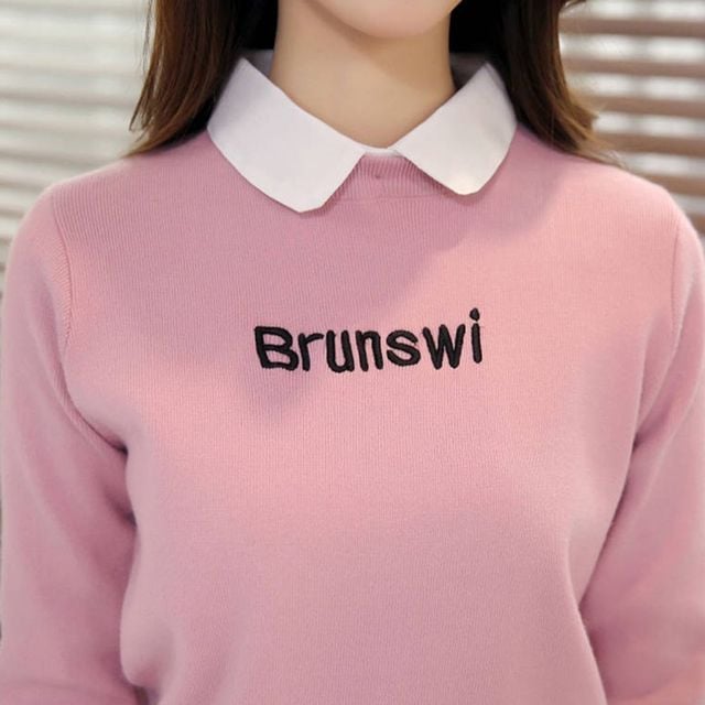 셔츠 페이크카라 목폴라 직장인 여성용 숙녀용