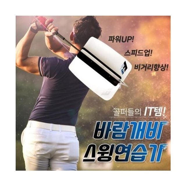 스윙 골프채 연습용 연습기 향상 비거리 바람개비 골프