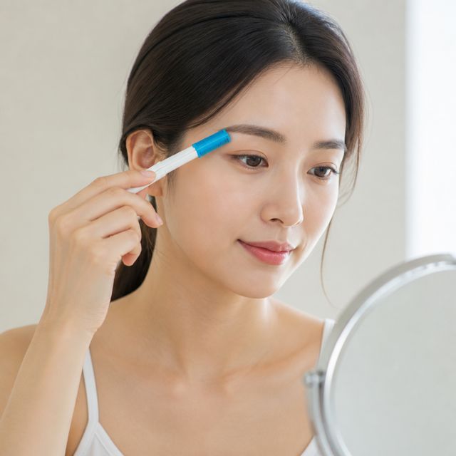 눈썹 제모기 페이스 면도기 여성 피부 관리 소품 도구 니켄 정리 칼