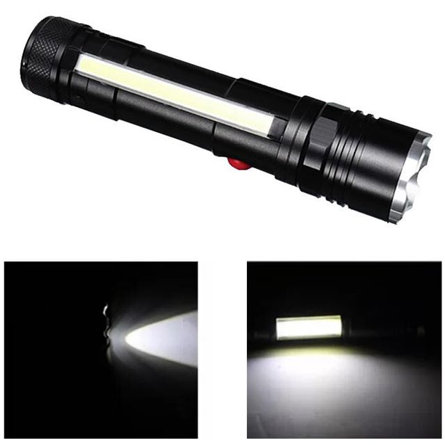 LED COB 줌 자석 랜턴 캠핑 작업등 손전등 후레쉬