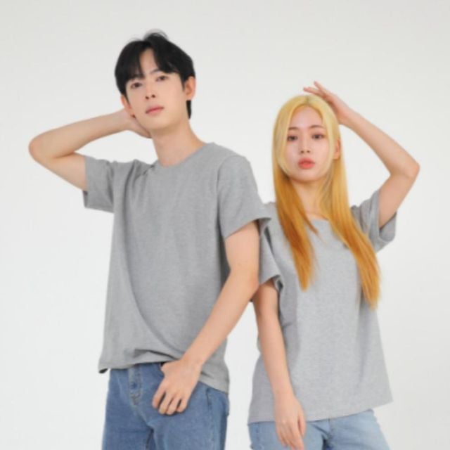 탄탄한17수 비침없음 프리미엄 남성 반팔티 면티 무지 티셔츠 탄탄한핏