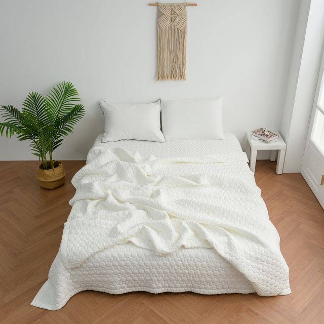 모달100% 라지킹워싱이불 패밀리 침대패드 200x230cm - 이미지 7