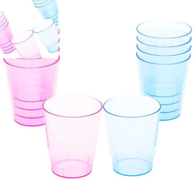 야외용 잔 5P set 캠핑글라스컵 맥주보틀 투명보관 음료잔