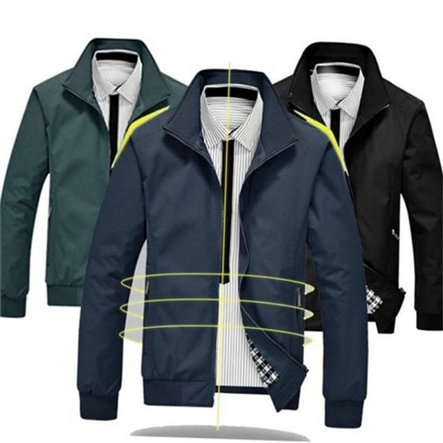 남성 항공 점퍼 남성 블루종 점퍼 바람막이 캐주얼 간절기 아우터 데일리