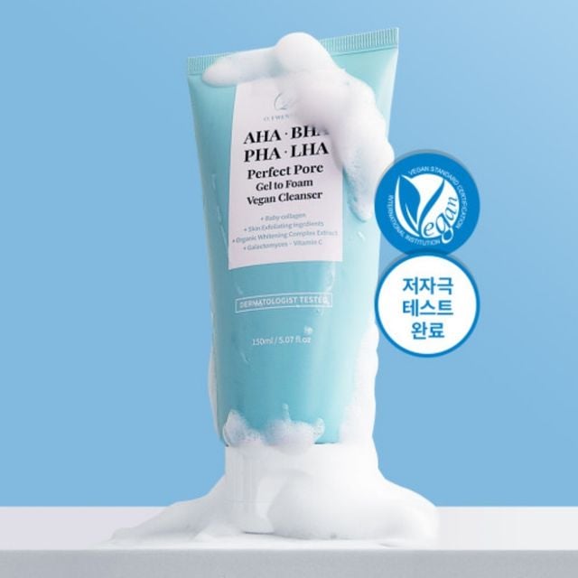 혜명몰 아하 바하 파하 라하 퍼펙트 폼클렌징 클렌징젤 150ml 모공폼클렌징 클렌징폼 비건클렌징폼 세안제