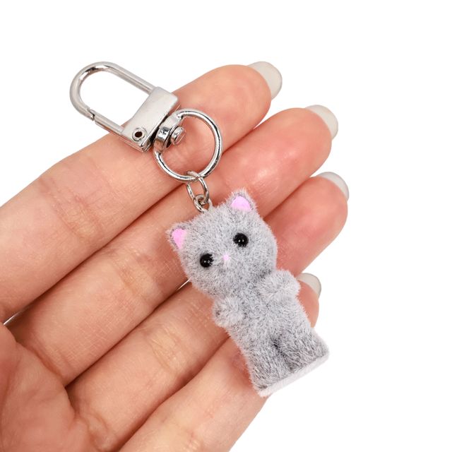 고양이 키링 고양이열쇠고리 고양이키 - 이미지 4