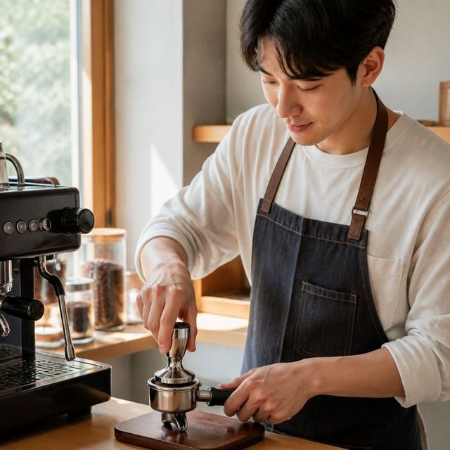 스테인리스 커피 탬퍼 용품 에스프레소 툴