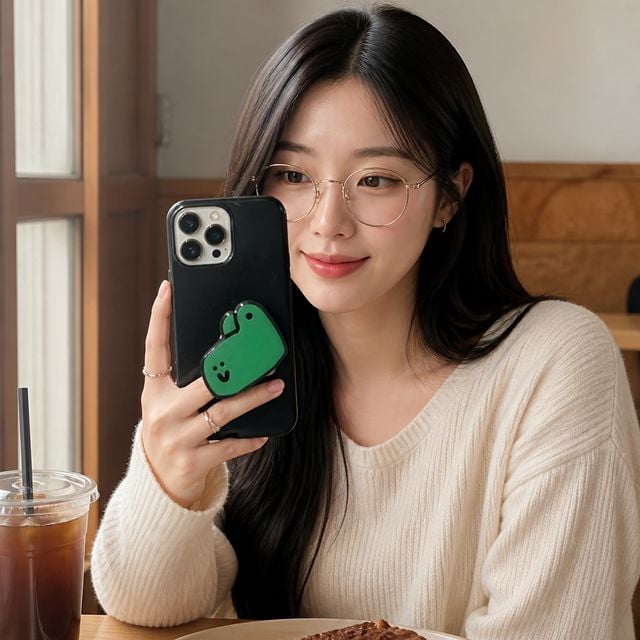 라운드 안경테 블루 검정 3컬러 안경 블루라이트 차단 은테 금테 검정테 - 이미지 1
