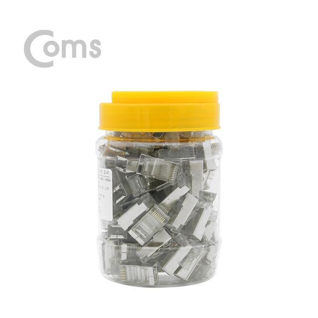 (COMS) CAT.6 STP RJ45 플러그(100개입)/랜선