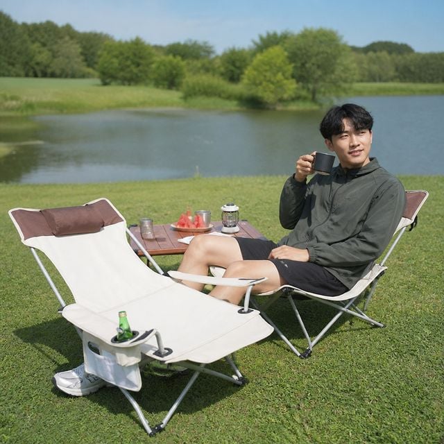 캠핑 의자 릴렉스 체어 접이식 휴대용 아웃도어 낚시
