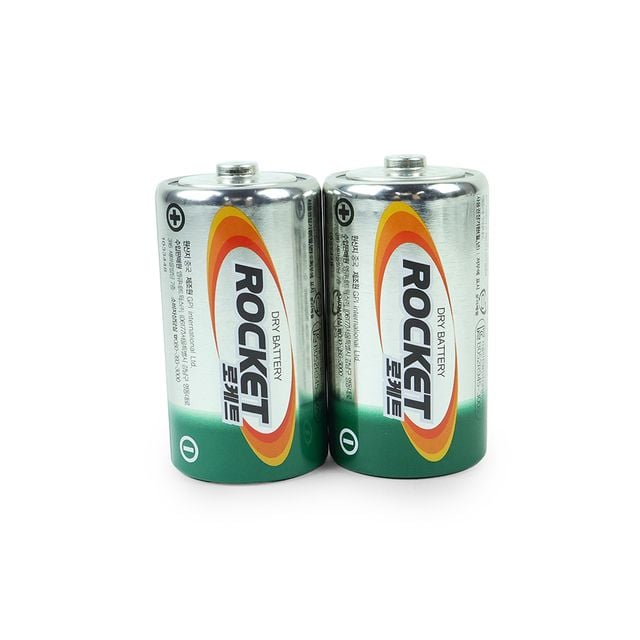 망간건전지 2P 망간배터리 D형배터리 - 이미지 5