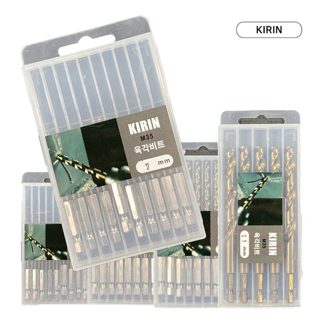 스텐기리 드릴비트 M35 KIRIN 2.0MM 육각비트 1pcs