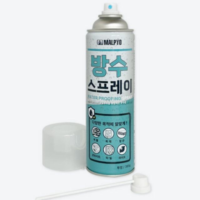 투명 385g 방수 간편 외벽 옥상 코팅제 스프레이
