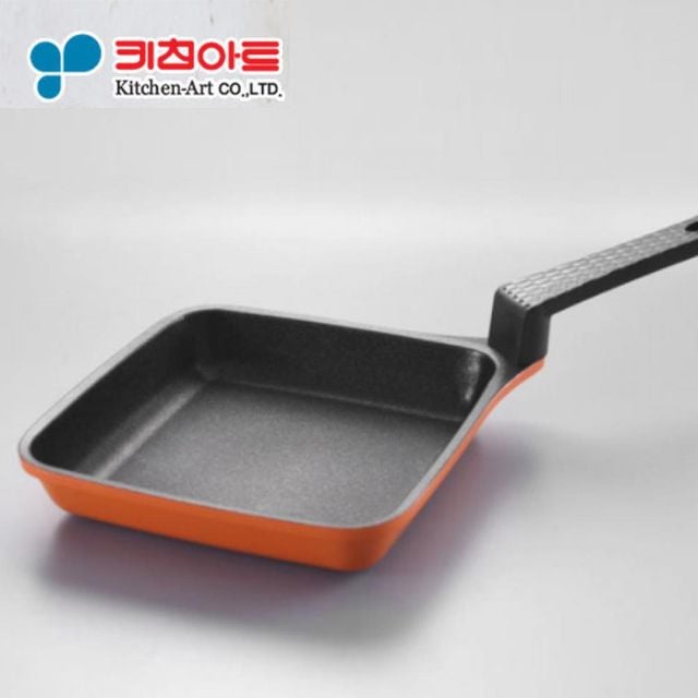 계란말이팬 후라이팬 사각팬 미니 에그 사각에그팬 16cm
