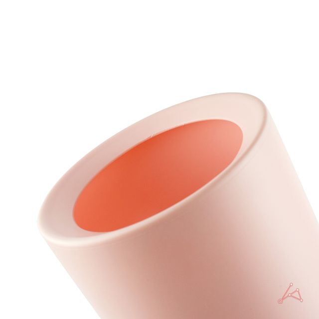 미니 휴지통 사무실쓰레기통 핑크휴지통 - 이미지 4