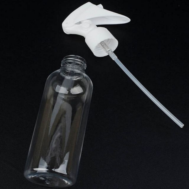 살롱머리물뿌리개 이발소워터스프레이 투명 스프레이 분무기 150ml