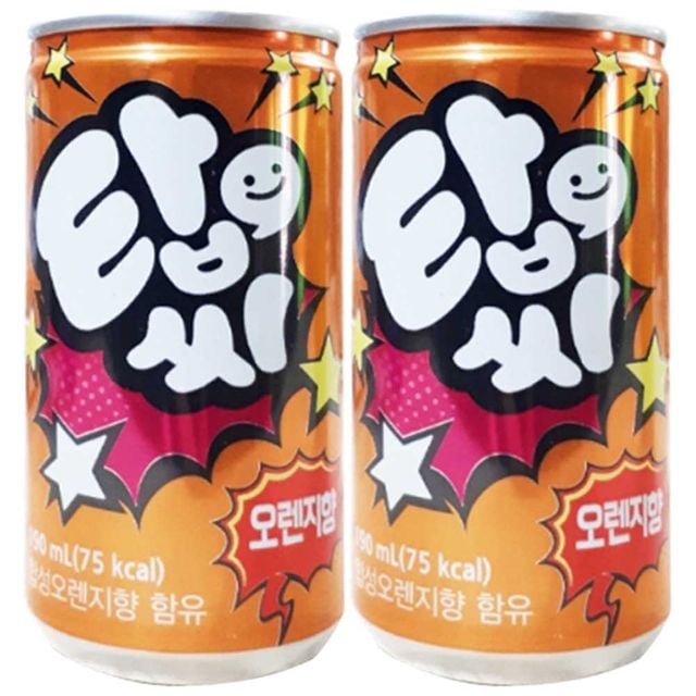 일화 탑씨 오렌지 190ml x 60캔 (30캔입x2박스)