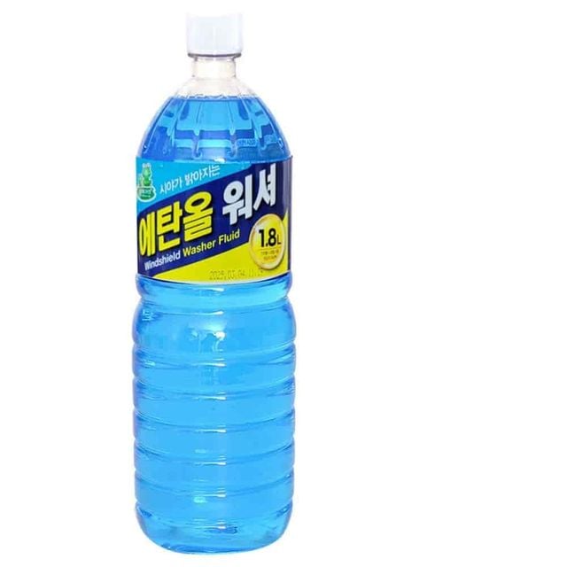 워셔액 1.8L 먼지제거 유리청소 워셔액보충 유리얼룩제거