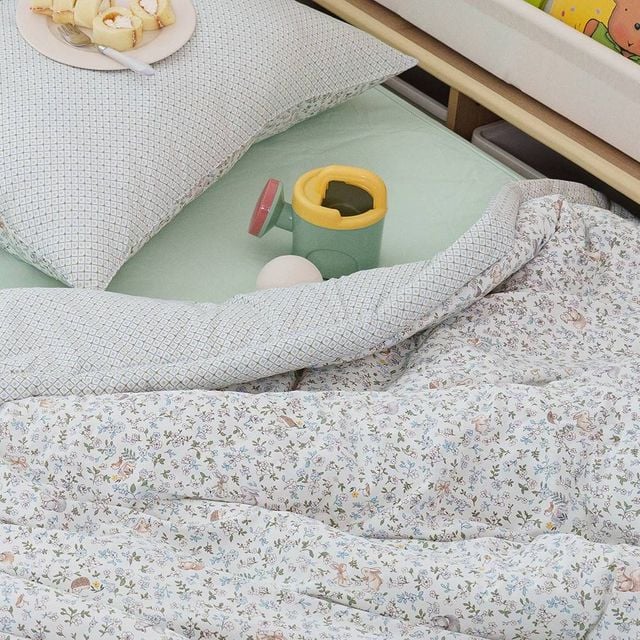 꽃무늬 차렵이불 토끼 고슴도치이불 핑크차렵 사계절