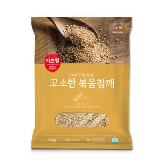 이츠웰 볶음참깨 1kg 10개, 건강한 식재료로 활용하는 참깨