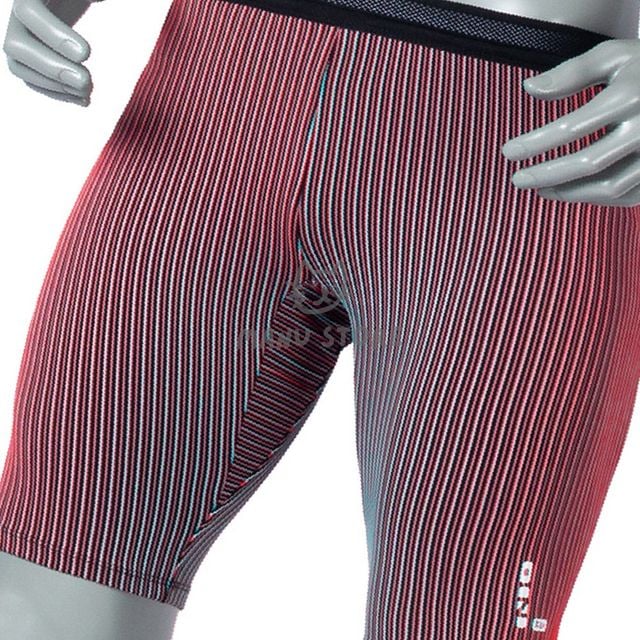 남자헬스복 흡한속건 스포츠 러닝 타이즈 반바지 2XL 블루레드