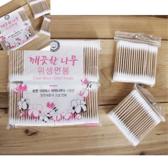 우리두리나무면봉400p 화장면봉 멸균면봉 개별면봉 위생면봉