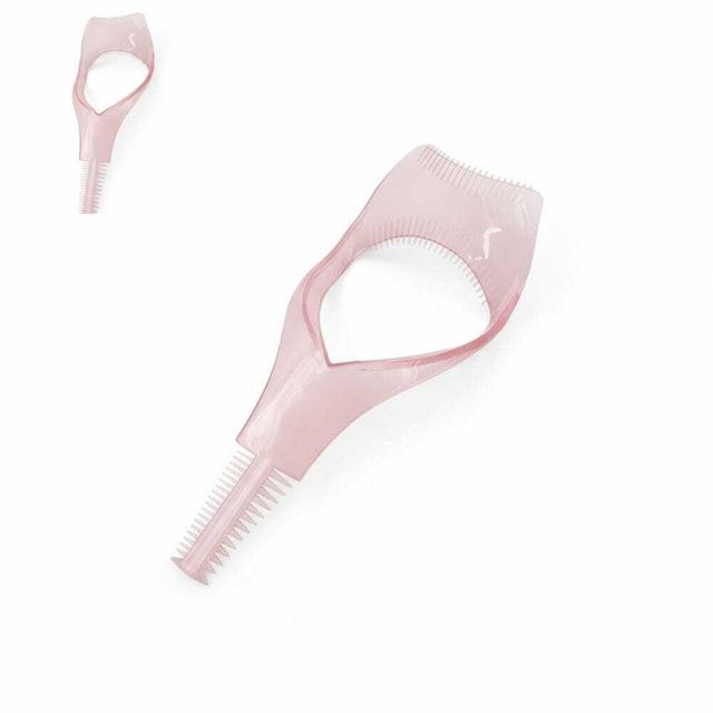 투명 속눈썹 컬링 빗 마스카라 가드 화장용 뷰티툴 얼굴화장 뷰러보호 커버형속눈썹정리 빗브러시