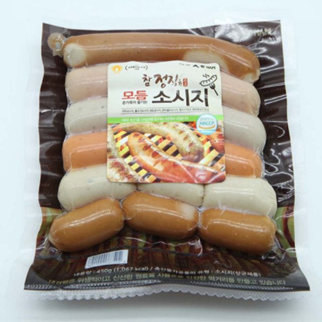 다양한 요리에 활용 가능한 모듬소시지 450g