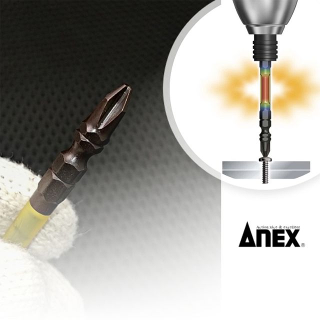십자팁 육각 아넥스 토션비트 ABR-14M 2X110 1PCS - 이미지 2